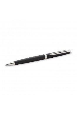 Waterman Hémisphère flat black chrome trim Ballpoint pen S0920870 