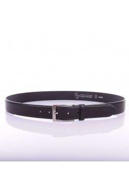 NOS003/35 Leather belt - Black