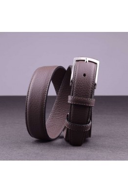 NOS021 Leather belt - Taupe