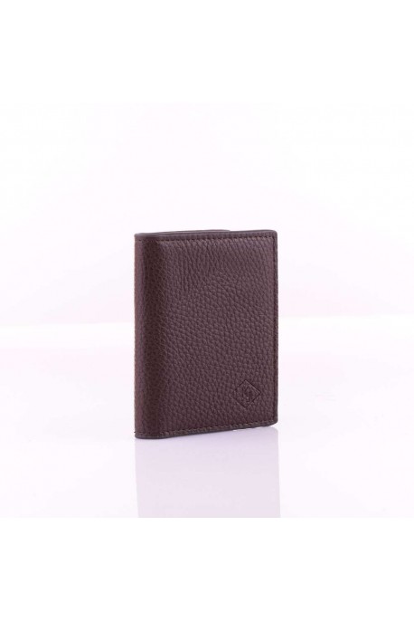 A301 Porte-carte synthétique : couleur:Marron (Brown)