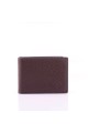 A302 Synthetic card holder : Color:Marron