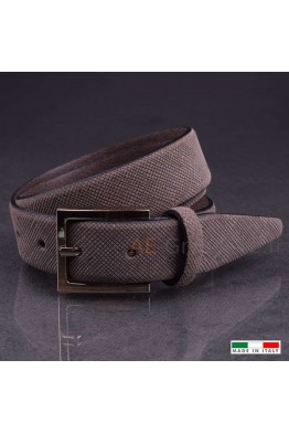 23729 Leather belt Taupe