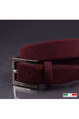 23729 Leather belt Rouge
