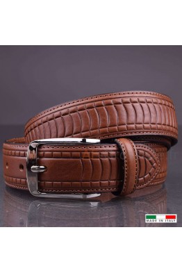 G928/35 Leather belt Brown
