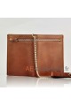 Leather chain Wallet cuir Spirit 6549