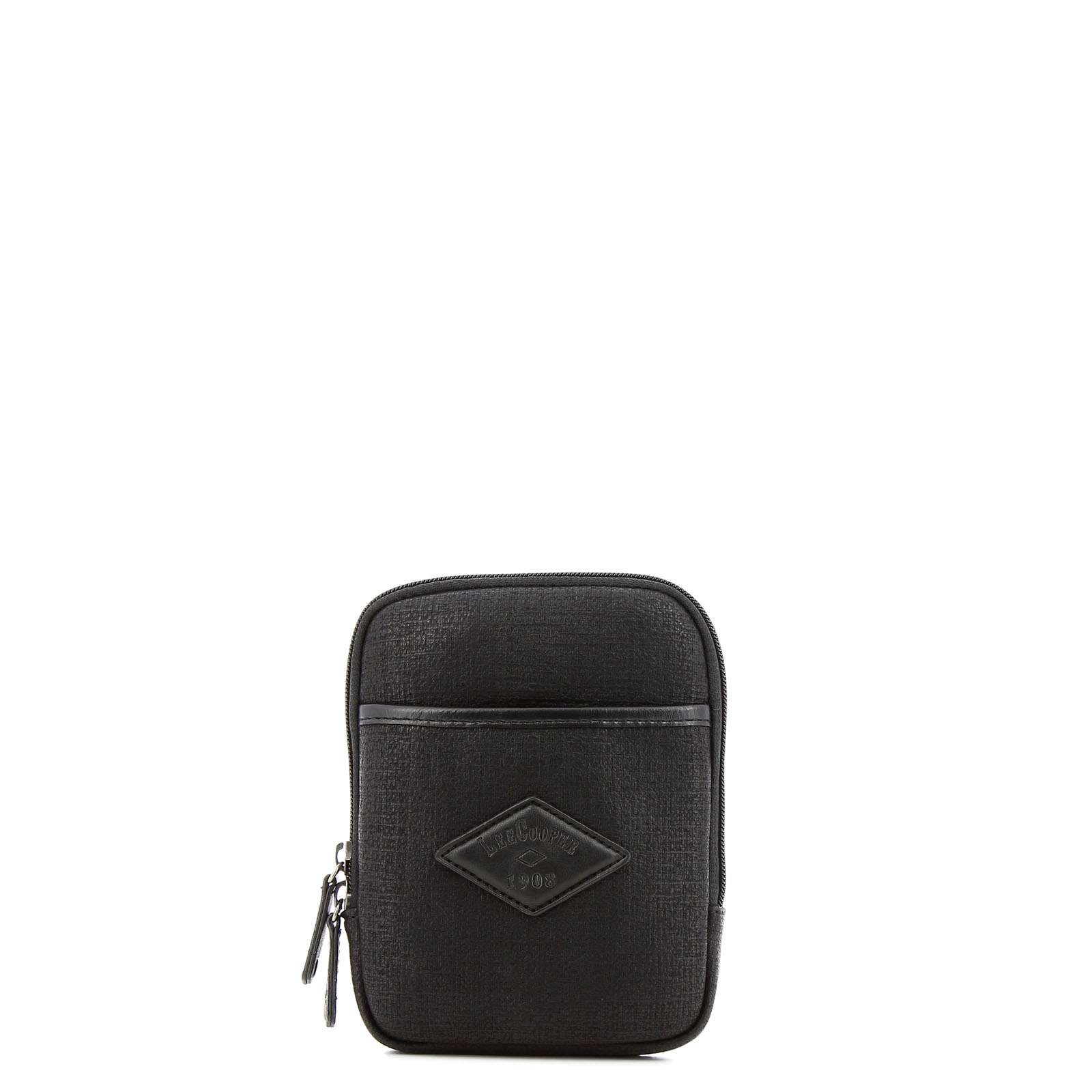 Buy Lee Cooper Textured Zip Around Leather Wallet | Splash UAE