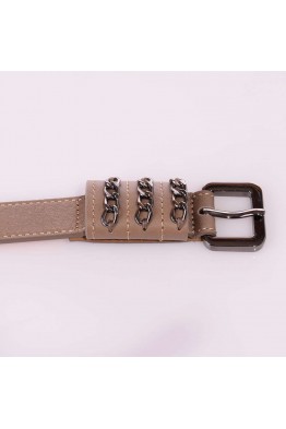 23642/25 Light Brown Leather Belt 