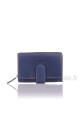 Leather purse Fancil SA904 : colour:Blue