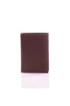Fancil AC1338 leather wallet : Color:Marron foncé