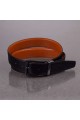 J072 CEINTURE REVERSIBLE EN CUIR ITALIENNE