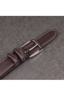 italian F047 brown leather belt 