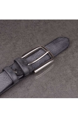J056 CEINTURE EN CUIR ITALIENNE NOIR