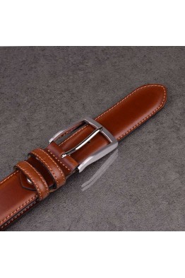 italian NOS004 brown leather belt 