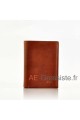 Leather Wallet Spirit 6855 : colour:Marron châtaigne