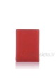 Leather Wallet Fancil SA911 : colour:Red