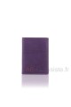 Portefeuille cuir Fancil SA911 : couleur:Violet