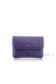 Leather purse cuir Fancil FA204 : Color:Purple