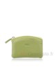Leather purse cuir Fancil FA207 : colour:Green