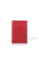 Leather Wallet Fancil FA217 : colour:Red