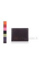 Leather Wallet Fancil FA221 : Color:Orange