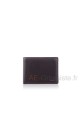 Leather Wallet Fancil FA221 : colour:Marron foncé