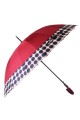RST KJ18-1667 Cane umbrella automatic opening : Color:Red