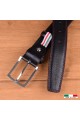 A1549 CEINTURE EN CUIR Italienne - Noir