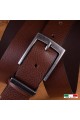 NOS003/35 CEINTURE EN CUIR PLEINE FLEUR - Noir