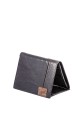 LUPEL® - L613AG Leather Wallet with RFID protection : Color:Black