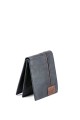 LUPEL® - L632AG leather wallet with RFID protection : Color:Navy