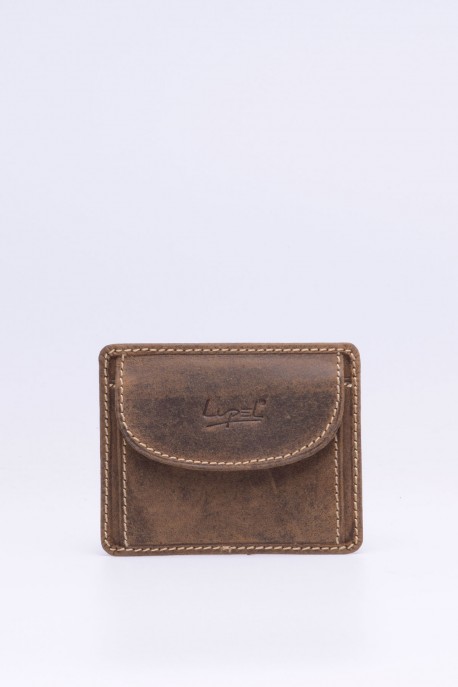 Porte-carte / Porte-monnaie en cuir LUPEL® - L477AV