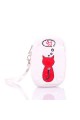 01-349 Small Phone Pouch Animob : Color:White