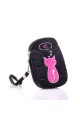 01-349 Small Phone Pouch Animob : Color:Black