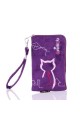 A01-578 Phone Pouch Animob : Color:Purple