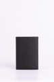 ZEVENTO ZE-2113 Leather wallet : Color:Black