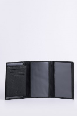 ZEVENTO ZE-2131 Etui pour papier véhicule en cuir de vachette