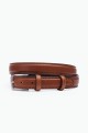 ZE-010-35 Leather Belt - Cognac
