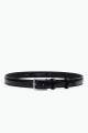 ZE-010-35 Leather Belt - Black