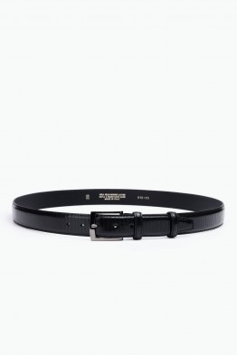 ZE-016-35 Leather Belt - Black