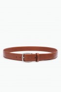 ZE-006-35 Leather Belt - Cognac