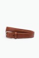 ZE-006-35 Leather Belt - Cognac
