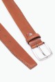 ZE-006-35 Leather Belt - Cognac