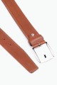 ZE-006-35 Leather Belt - Cognac