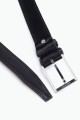ZE-012-35 Leather Belt - Black