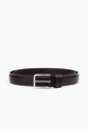 ZE-005-35 Leather Belt - Dark brown