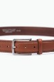 ZE-005-35 Leather Belt - Cognac : Color:Cognac, Taille : :Taille 44 / 115cm