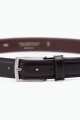 ZE-009-35 Leather Belt - Dark brown : Color:Marron foncé, Taille : :Pack of 6 assorted sizes 