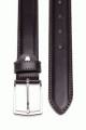 ZE-009-35 Leather Belt - Dark brown