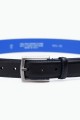 ZE-004-35 Leather Belt - Black : Color:Black, Taille : :Pack of 6 assorted sizes 