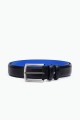 ZE-004-35 Leather Belt - Black